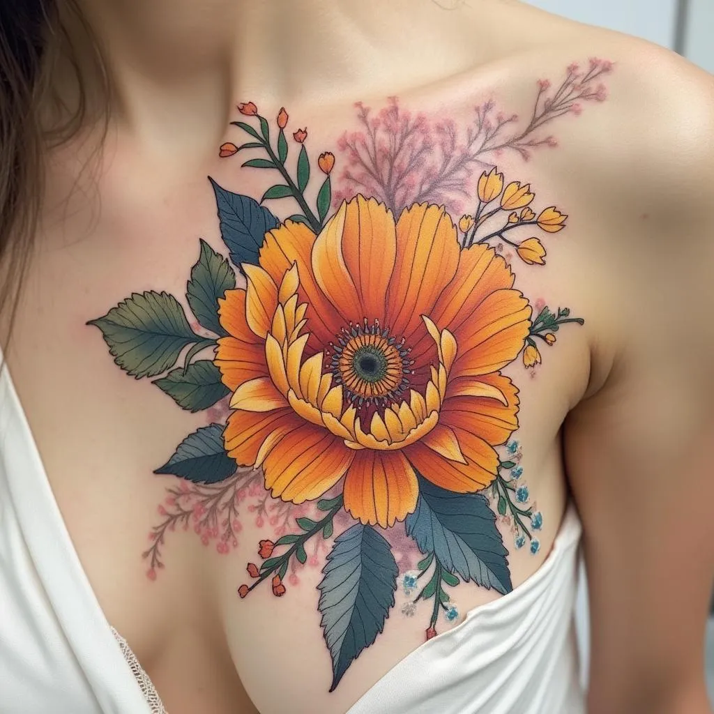 Tatuaje Acuarela